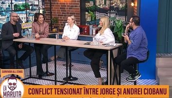 Andrei Ciobanu și Jorge, conflict masiv la Survivor All Stars! Ce spun soțiile lor despre cearta dintre ei