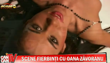 Oana Zavoranu a venit aproape dezbracata la emisiune. Uite tiunta cu care a uimit la Cancan Tv in direct la AcasaTV