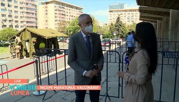 Începe maratonul de vaccinare! Doritorii se pot vaccina, fără programare, la Biblioteca Națională sau la Sala Palatului