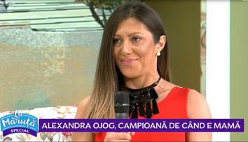 VIDEO Alexandra Ojog, campioană de când a devenit mamă