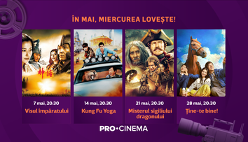 Jackie Chan și Florin Piersic aduc acțiunea la PRO CINEMA, în luna mai