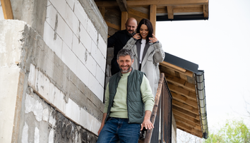 VIDEO Cum arată casa familiei Răduță din Ilfov, după ce vecinii i-au ajutat la reconstrucție