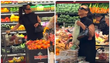 Mergi liniștit la supermarket și dai nas în nas cu Rihanna, la raionul cu ceapă și cartofi! Reacția savuroasă a artistei când a fost recunoscută: „N-ai cum să n-o iubești!”
