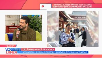 VIDEO Adi Despot și Mirela Bucovicean, la un eveniment important din Tokyo