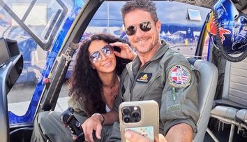 Imagini rare cu Mihaela Rădulescu și părinții lui Felix Baumgartner. Detaliul care spune tot despre relația lor, înainte de scandal