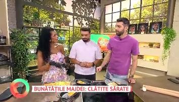Majda face senzație la Vorbește Lumea! Care este secretul clătitelor care au înnebunit toată echipa