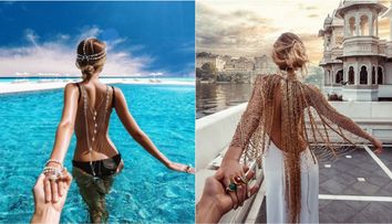 Cuplul care s-a fotografiat in cele mai frumoase locuri din lume a dezvaluit secretul din spatele imaginilor perfecte