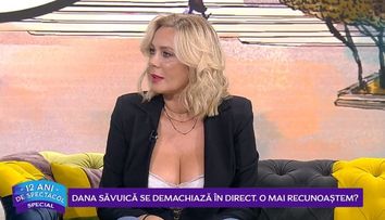 Dana Săvuică, acuzată în mediul online că nu poate fi recunoscută fără machiaj