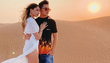 Selly și Smaranda, vacanță cu adrenalină în Dubai. Cum s-au lăsat fotografiați în deșert