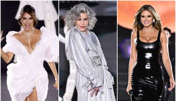 La 86 de ani le face concurență modelelor de 20! Jane Fonda a defilat pe podiumul de modă la Paris