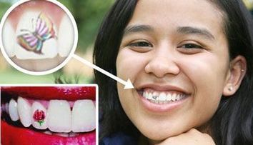 Un nou trend de frumusete: tatuajele pentru dinti. Ti-ai face unul?