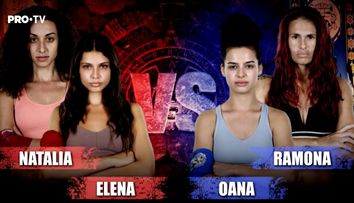 Elena Chiriac vs. Oana Ciocan. Cine reușește să aducă punct pentru echipa sa: “Am crezut că pierd”