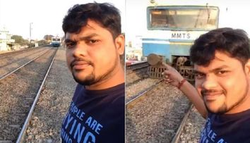 A vrut sa isi faca un selfie cu un tren aflat in miscare, insa ce a urmat este dramatic