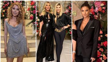 Antonia, Loredana și Elena Gheorghe au sărbătorit alături de regina sprâncenelor, Anastasia Soare. Ce ținute au purtat