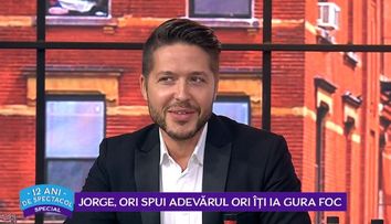 Jorge, provocat de Cătălin Măruță să mânânce cele mai picante aripioare. Cum a reacționat cântărețul