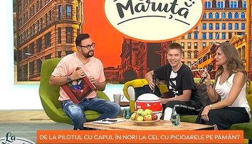 Cum arată fiul Romaniței și al lui Adrian Iovan. Adolescentul de 14 ani a moștenit pasiunea tatălui pentru pilotaj