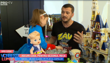 VIDEO Jocuri cool, pentru sezonul rece
