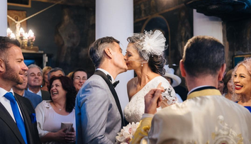 VIDEO Roxana Ciuhulescu, nuntă și botez în aceeași zi. Imagini superbe