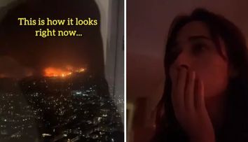 Andra Gogan se află în SUA! Cum e afectată de incendiile din Los Angeles: „Ne e frică”