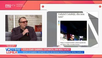 VIDEO Cum comentează Gabriel Cotabiță zvonurile din presă