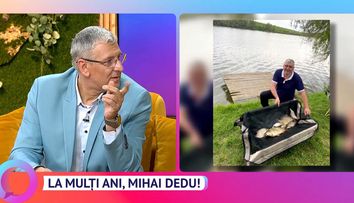 Mihai Dedu, despre aniversare, dar și despre regimul avut după ce a slăbit spectaculos de la 131 de kilograme
