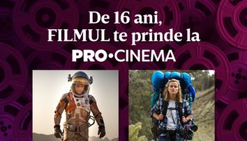 De 16 ani, PRO CINEMA este alături de tine! Două filme de excepție în seara de Înviere