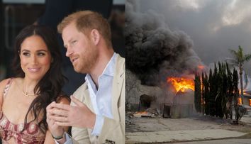 Prințul Harry și Meghan Markle primesc victimele incendiilor din California, în casa lor din Montecito. Ducii de Sussex ar putea fi și ei evacuați din cauza flăcărilor