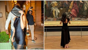 Asta da aroganță! Iubitul a închiriat Muzeul Luvru pentru o seară romantică, iar vedeta s-a plimbat desculță printre operele de artă