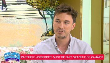 VIDEO Doctor Mihail, despre un nou mit. Pastilele homeopate sunt de fapt granule de zahăr?