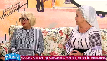 VIDEO Mioara Velicu și Mirabela Dauer, duet în premieră