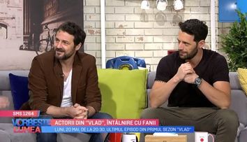 VIDEO Actorii din Vlad încep filmările pentru sezonul 2