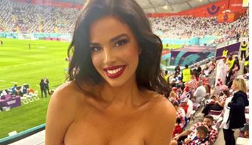 Ivana Knoll, ”cea mai sexy suporteră de la Cupa Mondială”, a sfidat Qatar-ul cu o ținută cel puțin obraznică