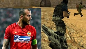 Credeati ca doar Alibec are o problema cu jocurile video? Ce jucator de sute de milioane joaca Counter Strike