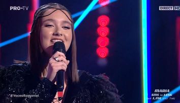 Vocea României, 1 Decembrie 2023 – Primul LIVE:  Maria Chideanu, spectacol complet pe scenă: ”Ai o voce cristal, ești bestială!”