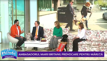 VIDEO Ambasadorul Marii Britanii, provocare pentru Cătălin Măruță