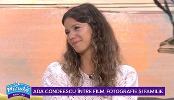 Ada Condeescu, despre noua pasiune. Cum se împarte între actorie, fotografie și familie.