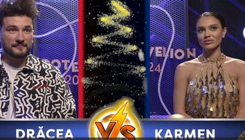 Cum s-au descurcat Karmen și Bogdan Drăcea la proba „Ghicește vedeta”: „E doamna Neti Sandu!”