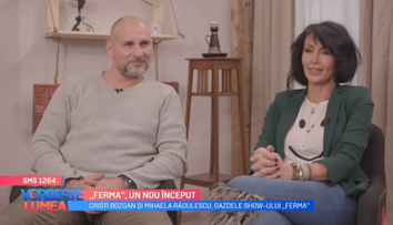 VIDEO Cristi Bozgan și Mihaela Rădulescu, gazdele show-ului Ferma 