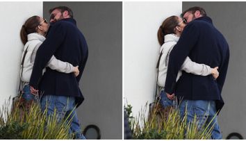 Au crezut că nu-i vede nimeni! Ben Affleck și Jennifer Lopez, scene pasionale pe o străduță din Los Angeles: „Luați-vă o cameră!”