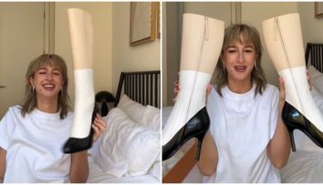 Internetul a luat foc iar! Balenciaga a lansat cizmele cu iluzie optică, iar prețul sare de 11.300 de lei: „Arată înfiorător!”