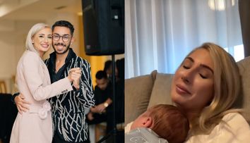 Claudia Puican a apărut cu un bebeluș în brațe. Soția lui Armin Nicoară a radiat de fericire, în timp ce a dat vestea cea mare: „E copilul...”