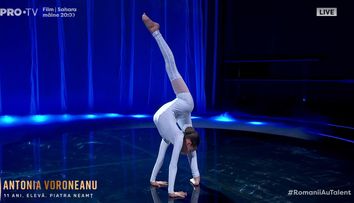 Finala Românii au talent, 29 mai 2026. Antonia Voroneanu i-a lăsat pe jurați cu gura căscată: „Cred că tocmai am văzut numărul care va câștiga Românii au talent”