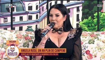 Angela Rusu, diagnosticată de două ori cu cancer! Ce poveste impresionantă a spus La Măruță