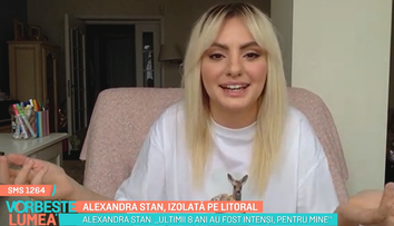 Alexandra Stan, izolată pe litoral. Cum își petrece timpul