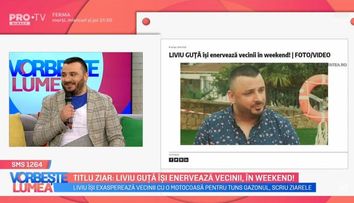 VIDEO Liviu Guță comentează zvonurile din presă. Ce are de spus artistul
