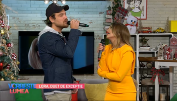 VIDEO Lora, duet de excepție alături de Peter Larss