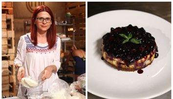Reteta Adriana Ghita: Cheesecake cu fructe de padure