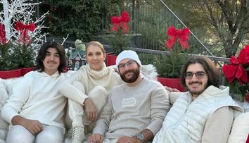 Ei îi alină dorul de soț și îi dau putere să zâmbească! Celine Dion, imagine rară alături de cei trei fii ai săi: Rene-Charles şi gemenii Eddy şi Nelson