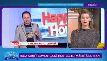 Iulia Albu a analizat ținutele purtate de Cătălin Măruță în cei 12 ani de emisiune