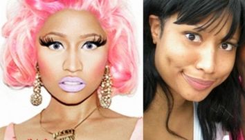 Este printre putinele vedete care arata mai bine nemachiate. Look-ul natural al lui Nicki Minaj, o surpriza pentru toti